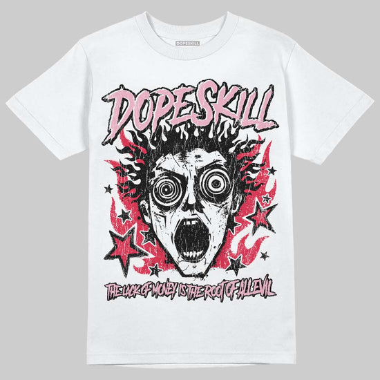 Dunk Low Valentine's Day (2026) DopeSkill T-Shirt Root of Evil Graphic Streetwear - White