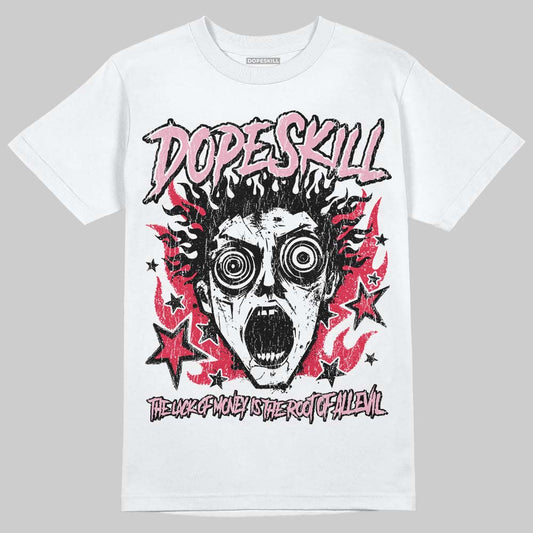 Dunk Low Valentine's Day (2026) DopeSkill T-Shirt Root of Evil Graphic Streetwear - White