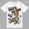 Jordan 6 WMNS Gore-Tex Brown Kelp DopeSkill T-Shirt Money Is Our Motive Bear Graphic Streetwear - WHite