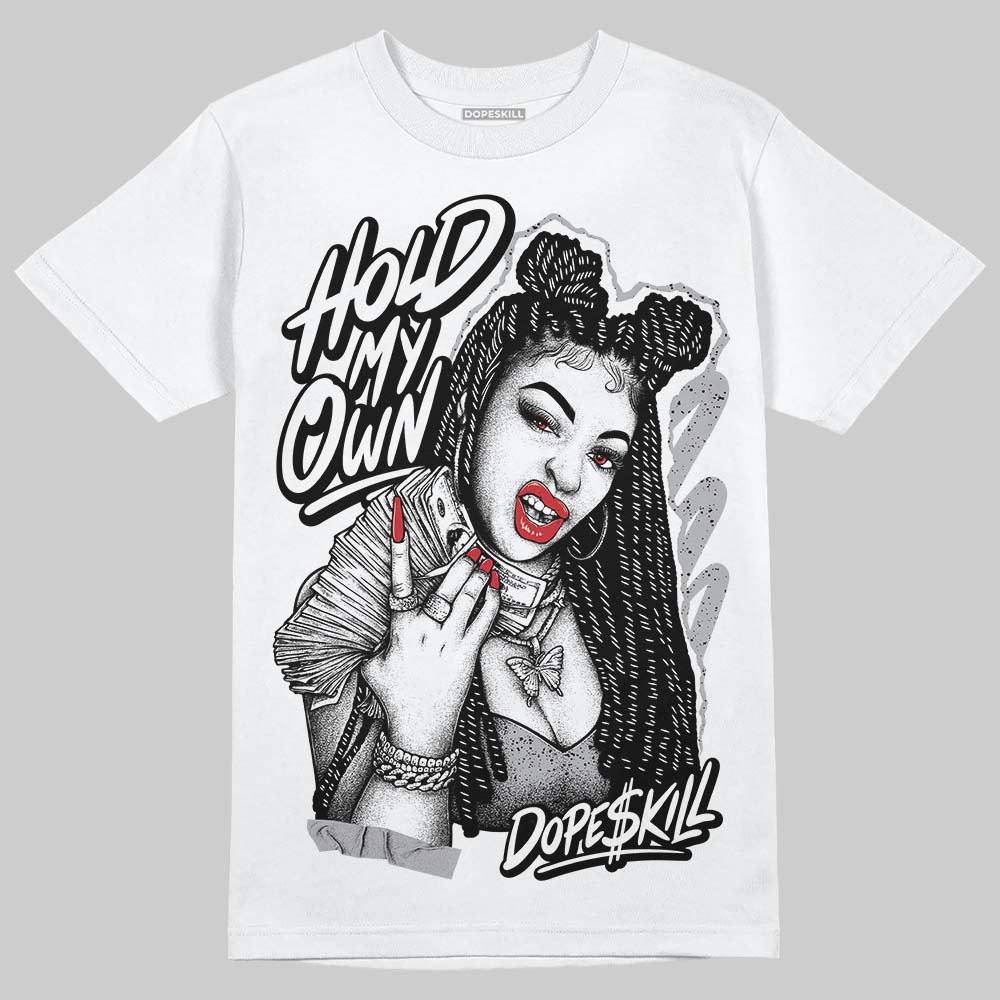 Jordan 4 OG “White Cement” DopeSkill T-Shirt New H.M.O Graphic Streetwear - White 