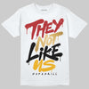Jordan 12 Retro 'Taxi' 2025 DopeSkill T-Shirt They Not Like Us Graphic Streetwear - White