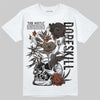 Jordan 1 Low OG “Mocha” DopeSkill T-Shirt Side Hustle Graphic Streetwear - White