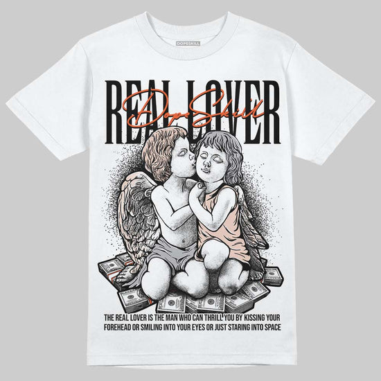 Asics Gel-1130 ‘Oyster Grey’ DopeSkill T-Shirt Real Lover Graphic Streetwear - White