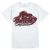 Jordan 1 Retro High OG “Team Red” DopeSkill T-Shirt Rare Breed Type Graphic Streetwear - White