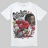 Jordan 1 Low OG "Chicago" DopeSkill T-Shirt Stressless Graphic Streetwear - White