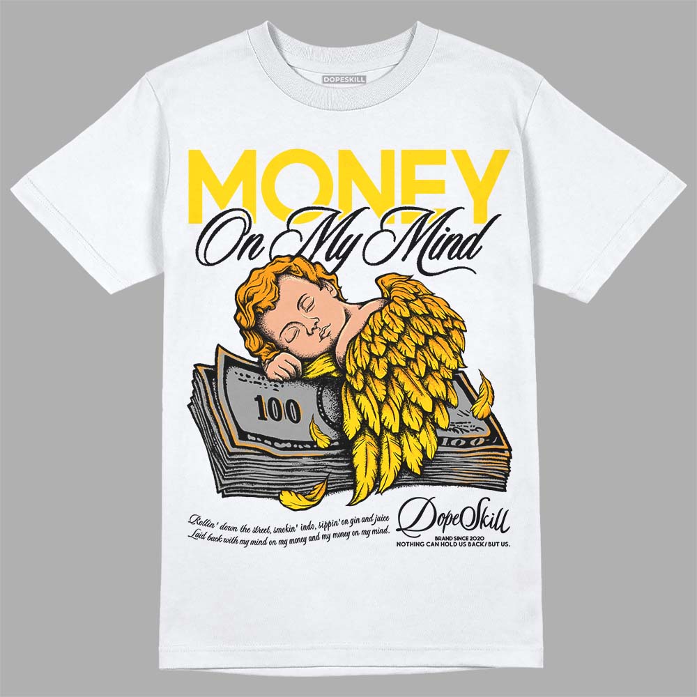 Jordan 6 “Yellow Ochre” DopeSkill T-Shirt MOMM Graphic Streetwear - White 