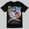 Jordan 5 “Year of the Snake” DopeSkill T-Shirt No Fake Love Graphic Streetwear - Black