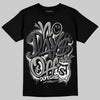 Jordan 3 Retro Black Cat DopeSkill T-Shirt No Days Off Graphic Streetwear - Black