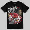 Jordan 1 Low OG "Chicago" DopeSkill T-Shirt Stressless Graphic Streetwear - Black