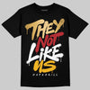 Jordan 12 Retro 'Taxi' 2025 DopeSkill T-Shirt They Not Like Us Graphic Streetwear - Black