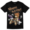 Jordan 6 WMNS Gore-Tex Brown Kelp DopeSkill T-Shirt Money Is Our Motive Bear Graphic Streetwear - Black