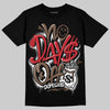 Jordan 9 'Olive' DopeSkill T-Shirt No Days Off Graphic Streetwear - Black