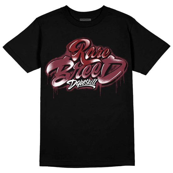 Jordan 1 Retro High OG “Team Red” DopeSkill T-Shirt Rare Breed Type Graphic Streetwear - Black