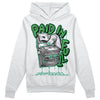 Jordan 1 High OG Green Glow DopeSkill Hoodie Sweatshirt Paid In Full Graphic Streetwear - White