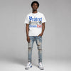 “True Blue” 3s DopeSkill T-Shirt Protect Me From Evil Graphic