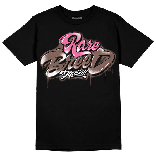 Dunk Low Smokey Mauve Playful Pink DopeSkill T-Shirt Rare Breed Type Graphic Streetwear - Black