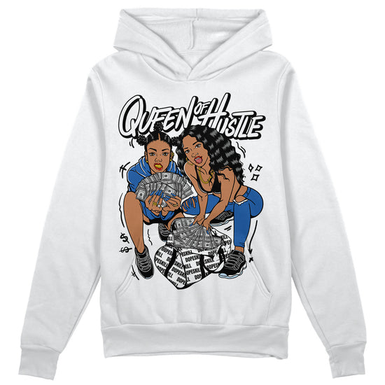 Jordan 11 Low “Space Jam” DopeSkill Hoodie Sweatshirt Queen Of Hustle Graphic Streetwear - White