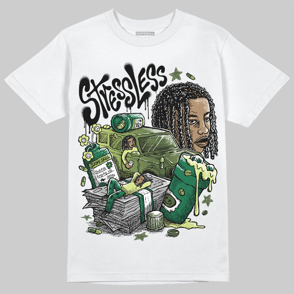 Foamposite Pro 'Pine Green' DopeSkill T-Shirt Stressless Graphic Streetwear - White