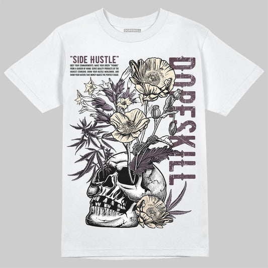 A Ma Maniere x Air Jordan 4 "Phantom" DopeSkill T-Shirt Side Hustle Graphic Streetwear - White