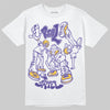 Kobe 8 Protro "Lakers Home" DopeSkill T-Shirt Real Y2K Players Graphic Streetwear - White