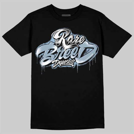 Jordan 40 “Blue Suede” DopeSkill T-Shirt Rare Breed Type Graphic Streetwear - Black