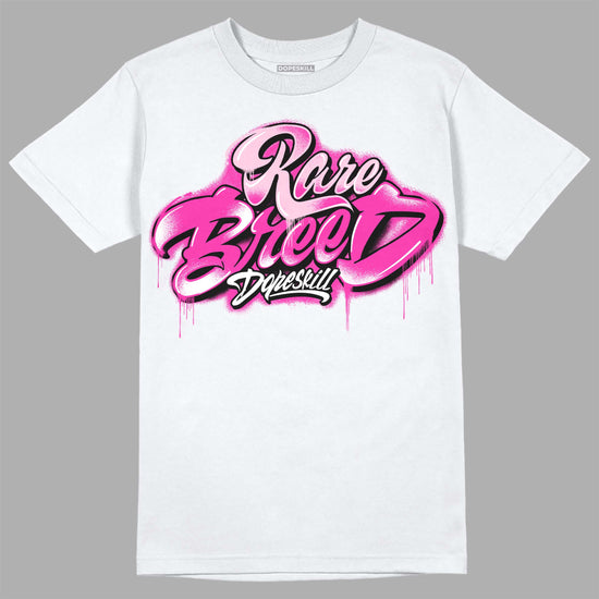 Pink Sneakers DopeSkill T-Shirt Rare Breed Type Graphic Streetwear - White 