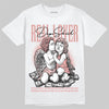 Jordan 40 “Dusty Rose” DopeSkill T-Shirt Real Lover Graphic Streetwear - White