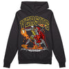 Jordan 4 Thunder DopeSkill Hoodie Sweatshirt VERSUS Graphic Streetwear - Black