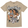 Jordan 1 High OG “Latte” DopeSkill Medium Brown T-shirt Queen Of Hustle Graphic Streetwear