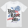 Jordan 17 Retro Low SP Infinite Archives DopeSkill T-Shirt You’re Lost Without Me Graphic Streetwear - White