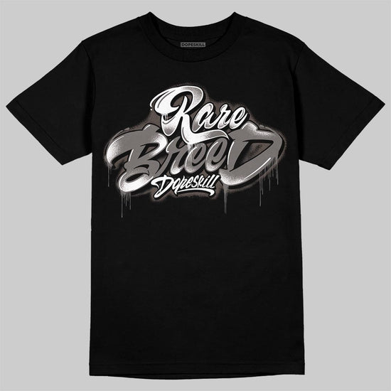 Jordan 4 Retro Cave Stone DopeSkill T-Shirt Rare Breed Type Graphic Streetwear - Black