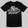 Jordan 4 Retro Cave Stone DopeSkill T-Shirt Rare Breed Type Graphic Streetwear - Black
