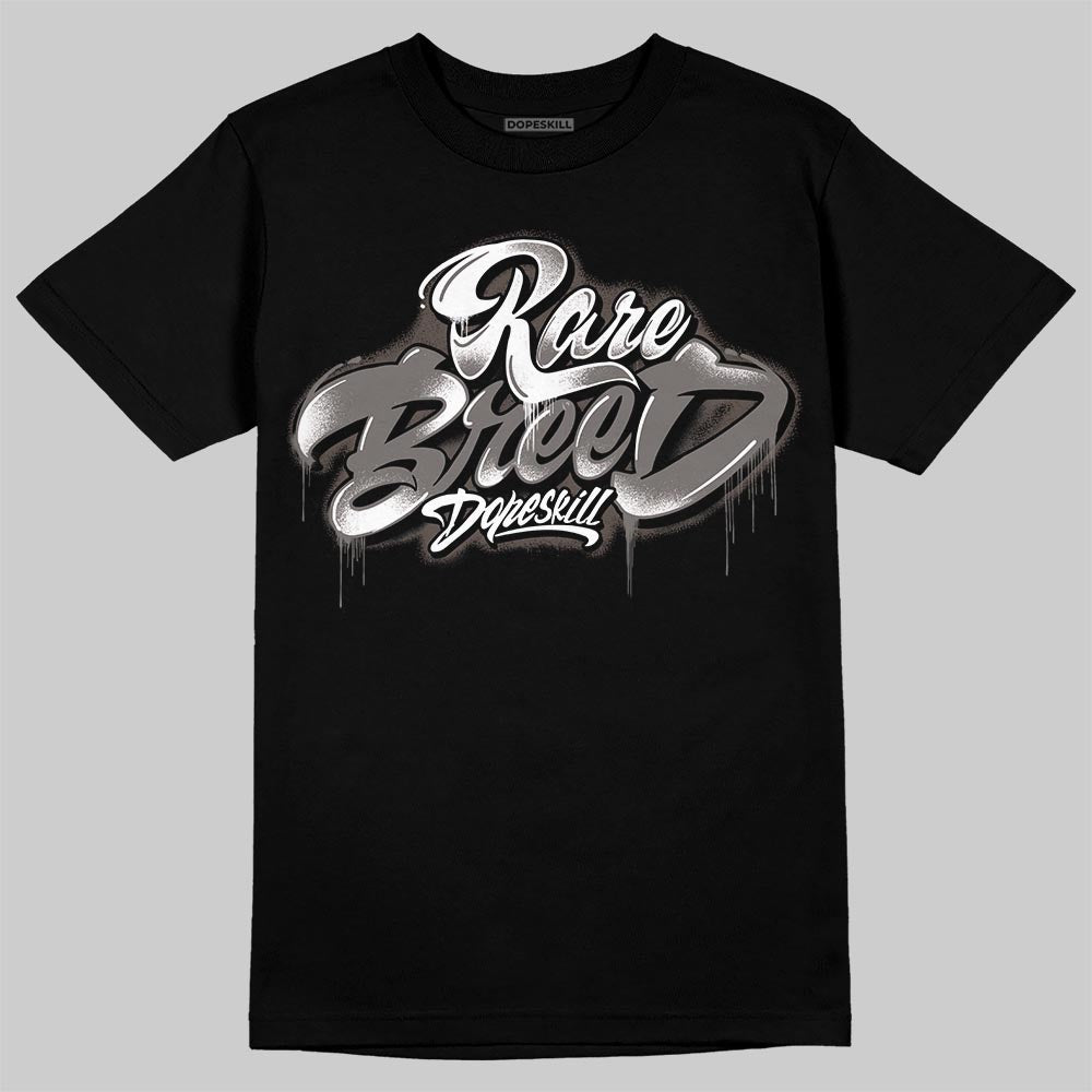 Jordan 4 Retro Cave Stone DopeSkill T-Shirt Rare Breed Type Graphic Streetwear - Black