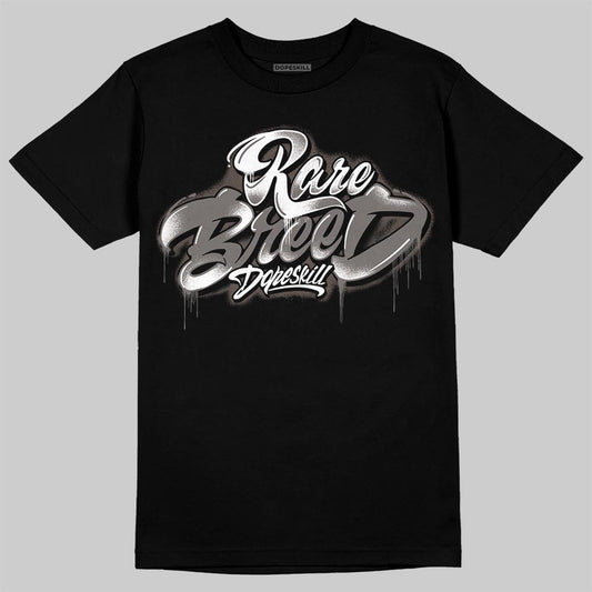 Jordan 4 Retro Cave Stone DopeSkill T-Shirt Rare Breed Type Graphic Streetwear - Black