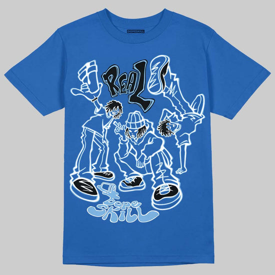 Air Foamposite One “International Blue” DopeSkill Royal T-shirt Real Y2K Players Graphic Streetwear 