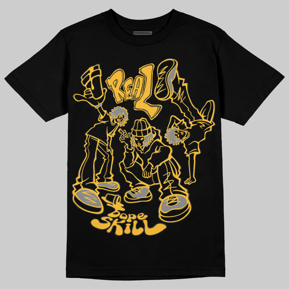 New Balance 9060 Varsity Gold (GS) DopeSkill T-Shirt Real Y2K Players Graphic Streetwear - Black