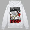 Jordan Spizike Low Bred DopeSkill Hoodie Sweatshirt Sorry I've Been Trappin Graphic Streetwear - White 