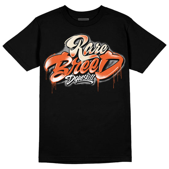 Jordan 3 Georgia Peach DopeSkill T-Shirt Rare Breed Type Graphic Streetwear - Black