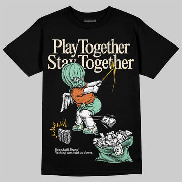 SB Dunk Low Rodeo Tourmaline DopeSkill T-Shirt Play together, Stay together Graphic Streetwear - Black