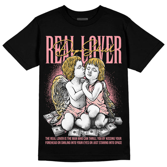 Jordan 3 GS “Red Stardust” DopeSkill T-Shirt Real Lover Graphic Streetwear - Black