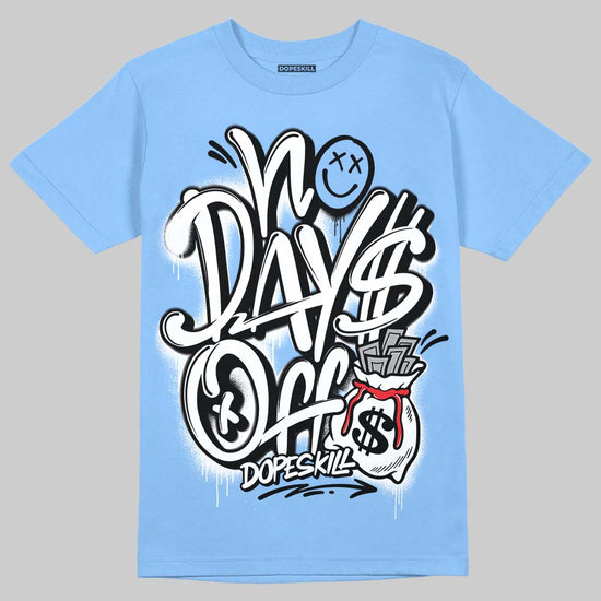 Vans Knu Stack Vintage Satin Dream Blue DopeSkill Blue T-shirt No Days Off Graphic Streetwear