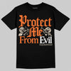 Jordan 3 “Starfish” DopeSkill T-Shirt Protect Me From Evil Graphic Streetwear - Black