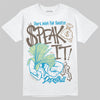 Jordan 3 GS “We Outside” DopeSkill T-Shirt Speak It Graphic Streetwear - White
