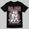 Jordan 40 “Dusty Rose” DopeSkill T-Shirt Real Lover Graphic Streetwear - Black