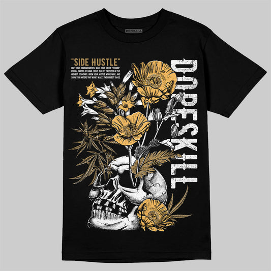 Jordan 6 “Pearl” DopeSkill T-Shirt Side Hustle Graphic Streetwear - Black