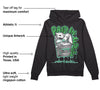 Green Glow 1s DopeSkill Hoodie Sweatshirt Paid In Full Graphic