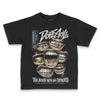 Jordan 4 Retro GS “Blue Chill” DopeSkill Toddler Kids T-shirt The Mouth With No Droughts Graphic Streetwear - black