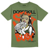 Olive Sneakers DopeSkill Olive T-shirt Stay It Busy Graphic Streetwear