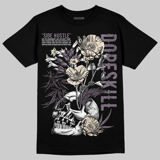 A Ma Maniere x Air Jordan 4 "Phantom" DopeSkill T-Shirt Side Hustle Graphic Streetwear - Black