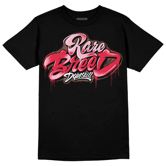 Dunk Low PRM Bacon DopeSkill T-Shirt Rare Breed Type Graphic Streetwear - Black